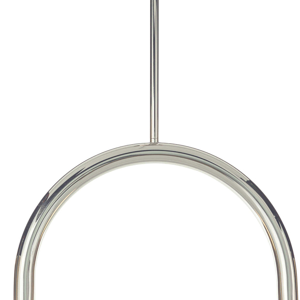 Happy Pendant Small - Polished Nickel