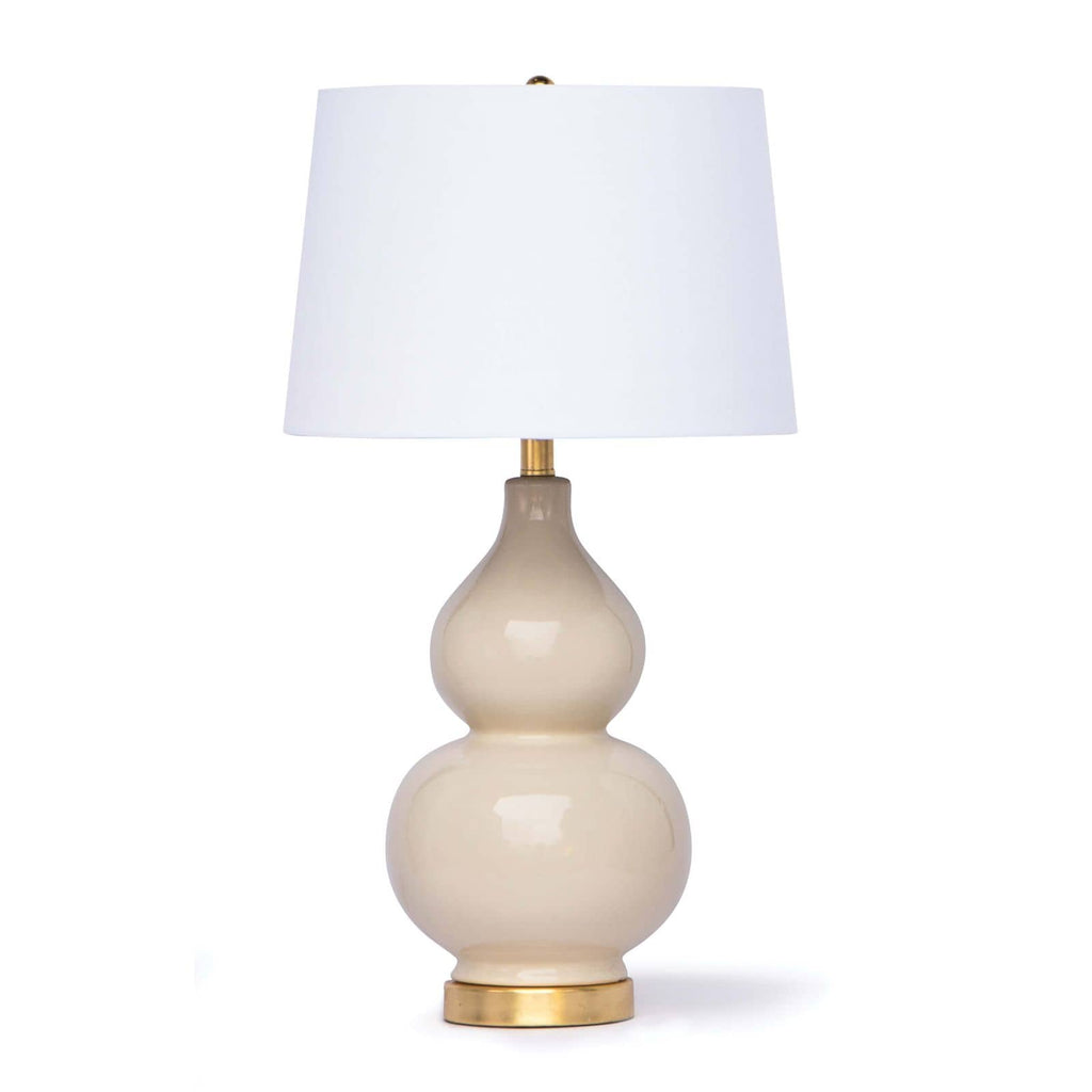 Madison Ceramic Table Lamp - Ivory