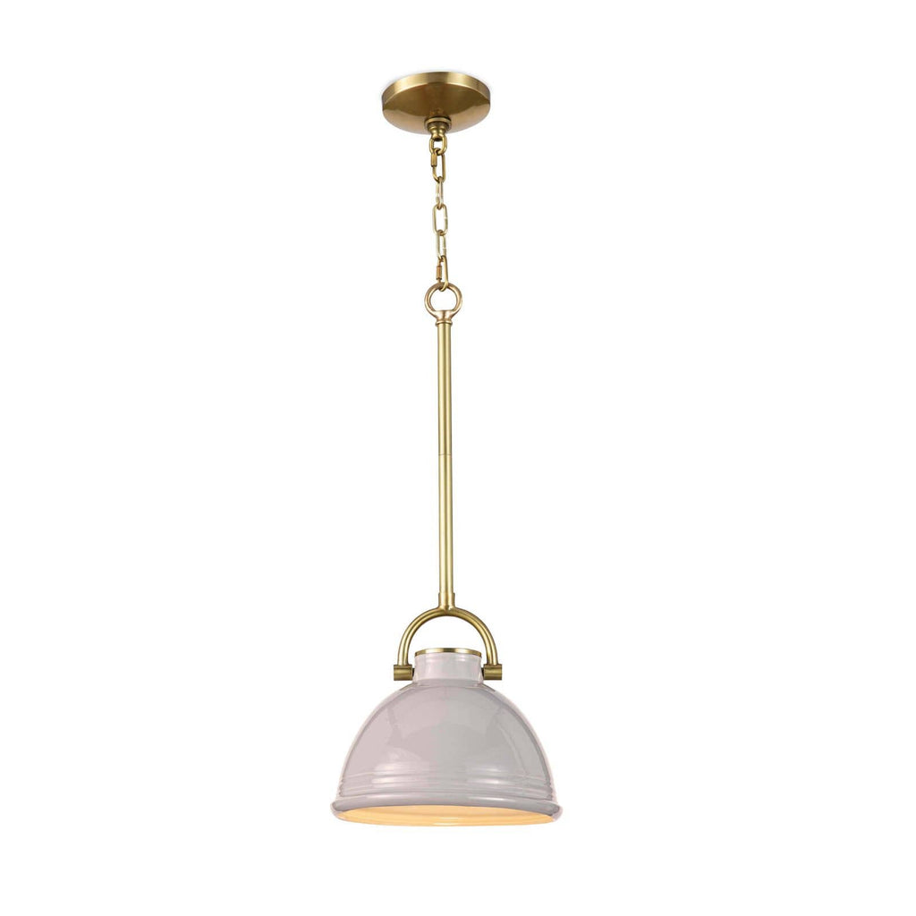 Eloise Ceramic Pendant Small - Grey