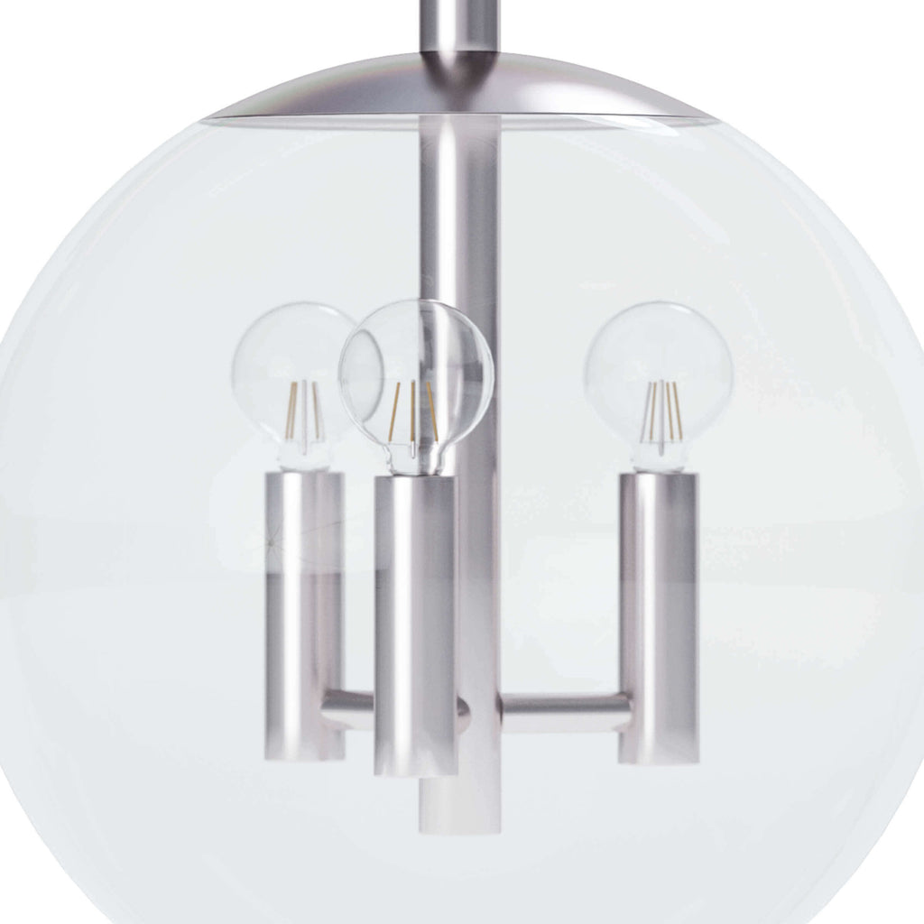 Cafe Pendant Small - Polished Nickel