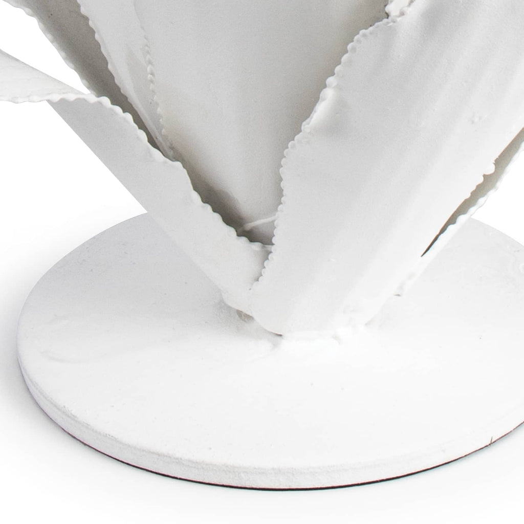 Agave Metal Accessory - White