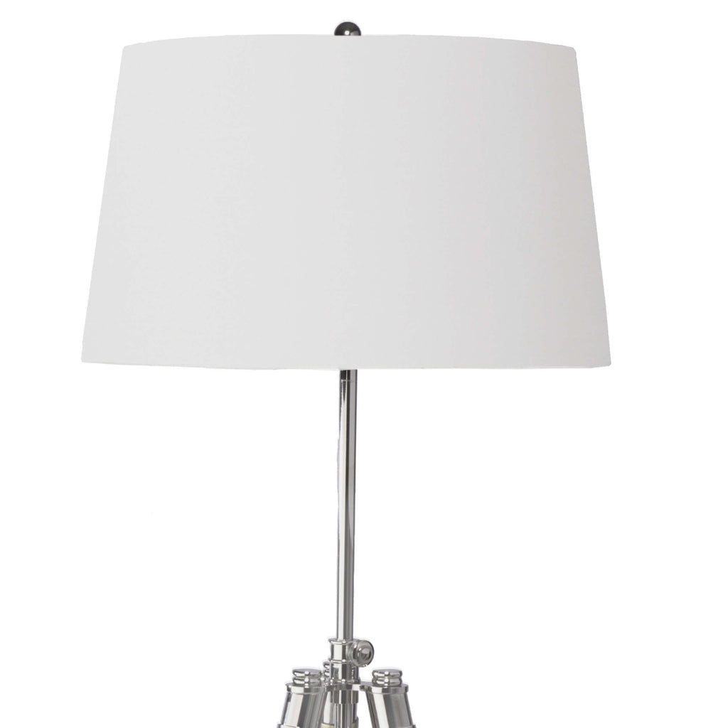 Brigitte Floor Lamp - Polished Nickel