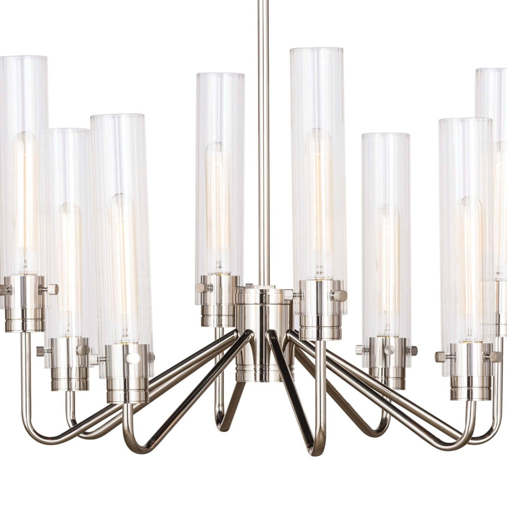 Neo Chandelier Small - Polished Nickel