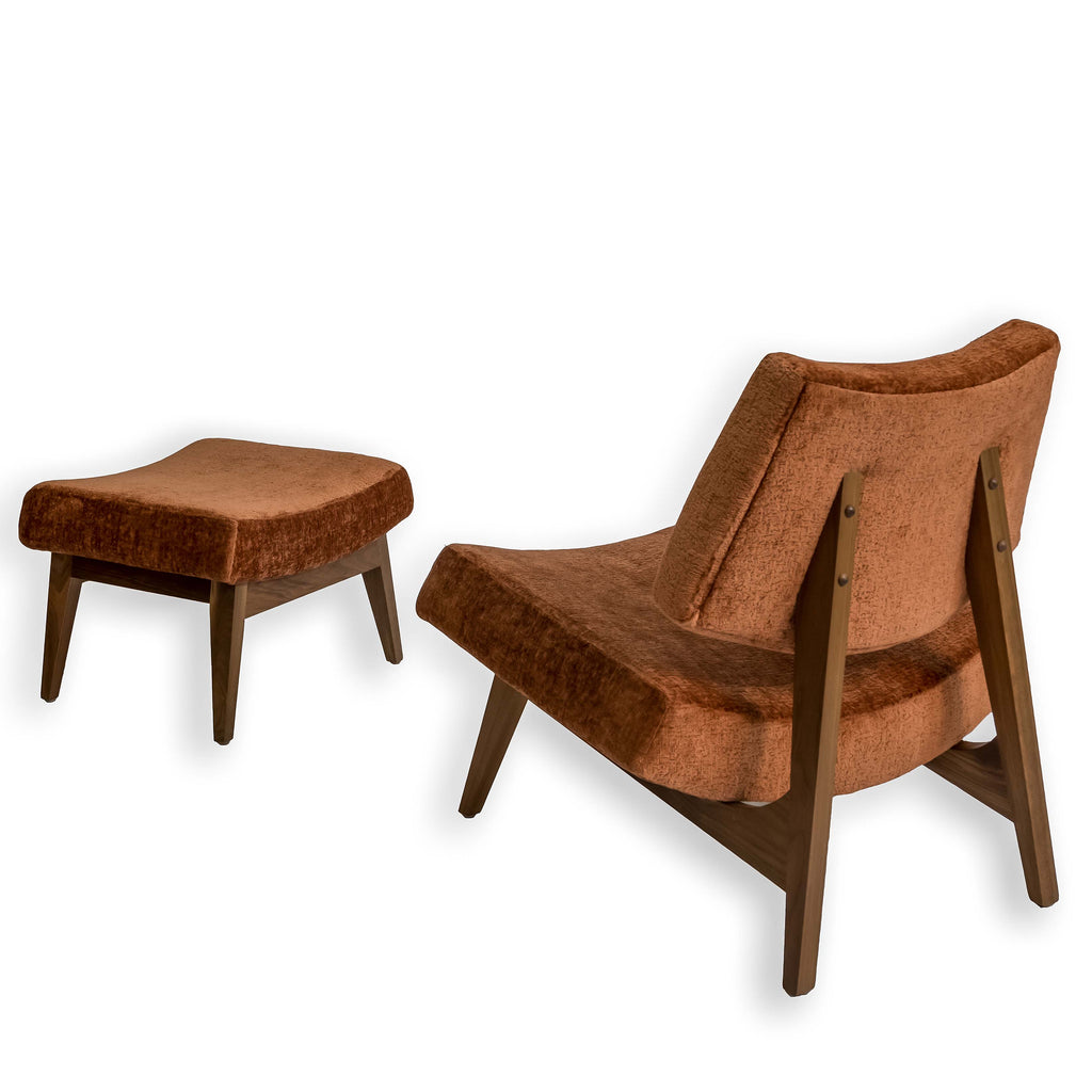 TWA Chair & Ottoman