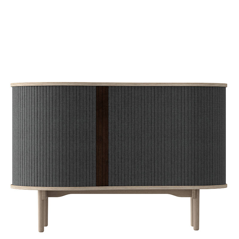 Audacious Cabinet, Oak, Slate Grey