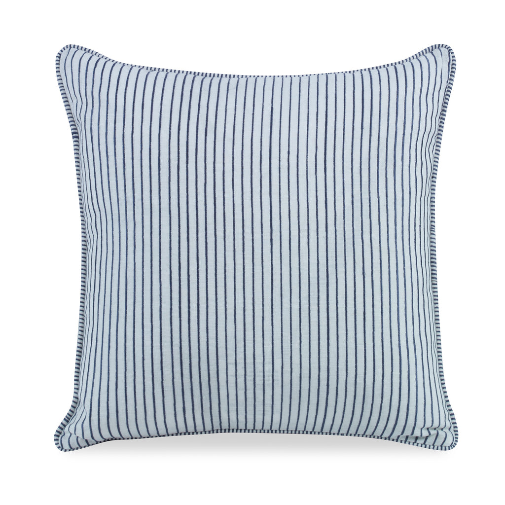 O'Keefe Pillow Blue/White
