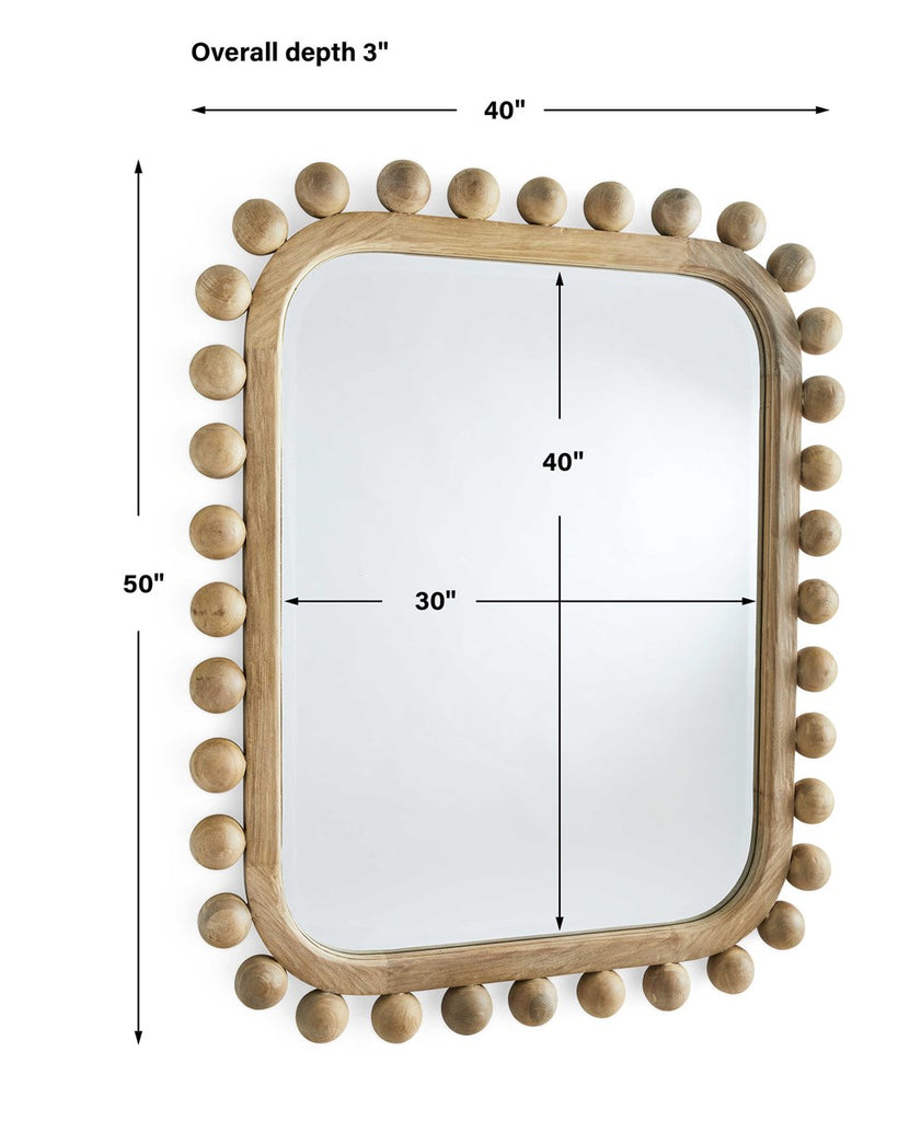 Brianza Mirror - 40X50 - Natural