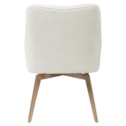 Let's Twist Dining Chair - Ivory
