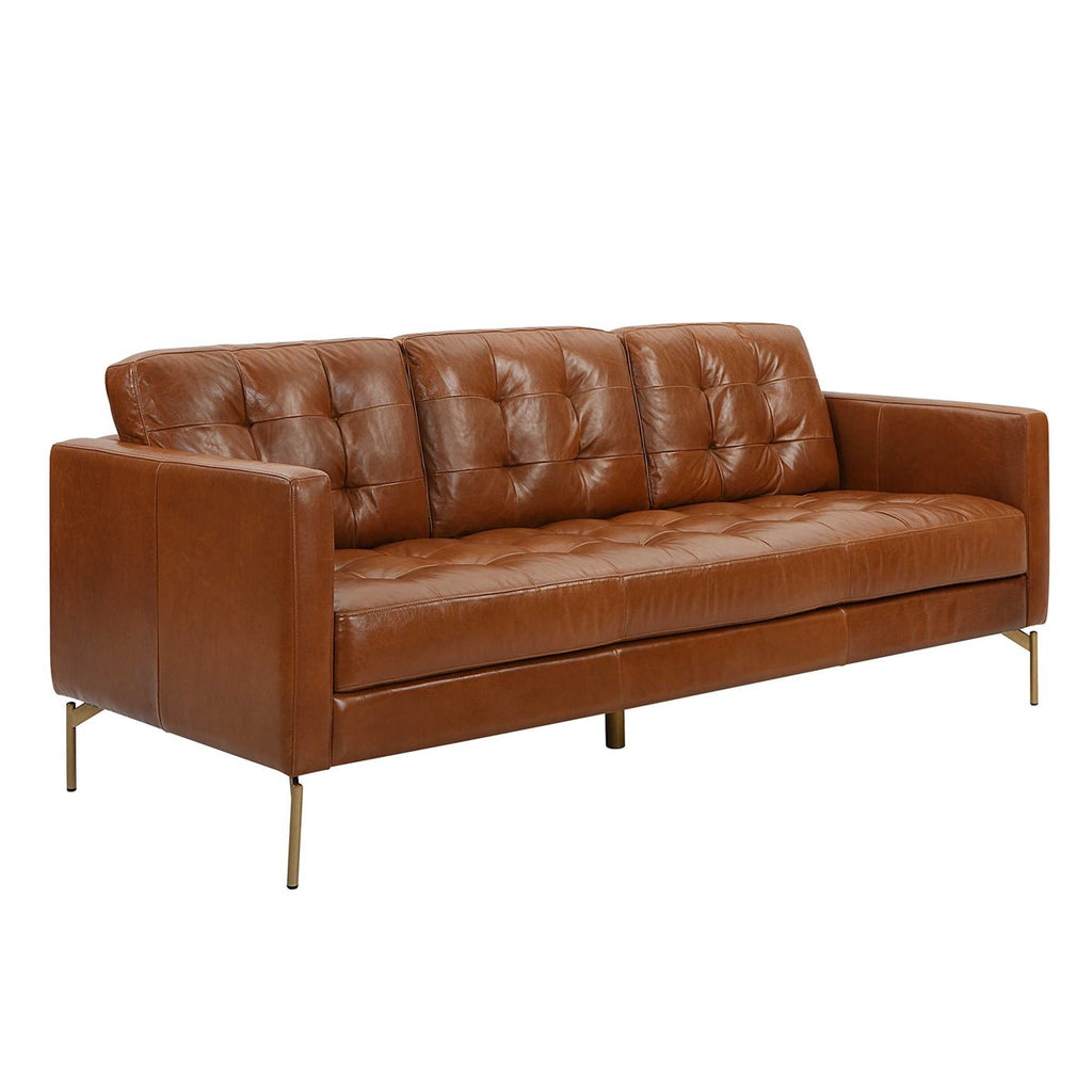 Ventura Sofa - Caramel Leather