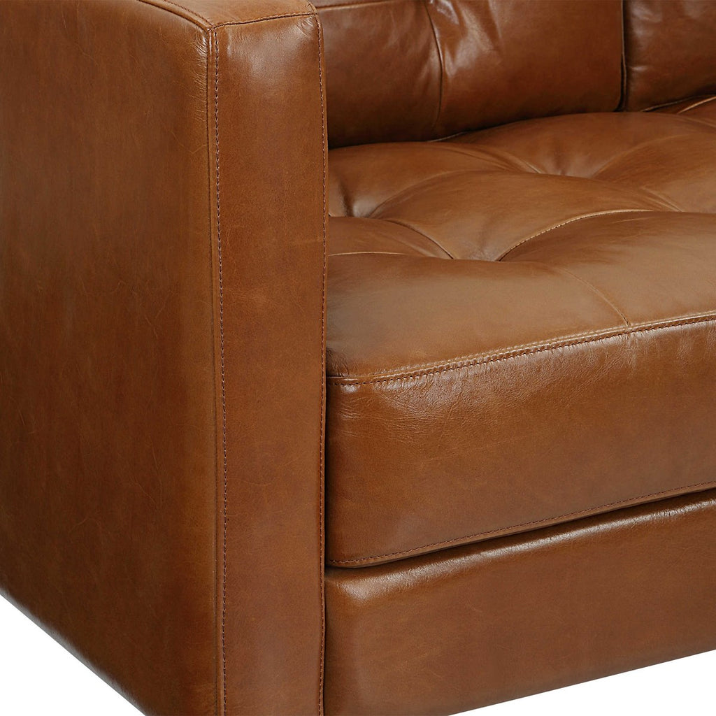 Ventura Sofa - Caramel Leather