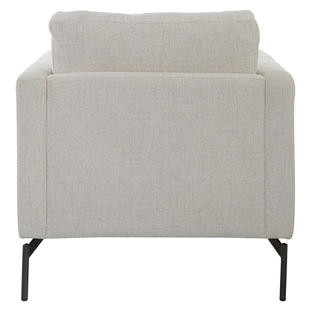 Ventura Chair - Ivory Chenille