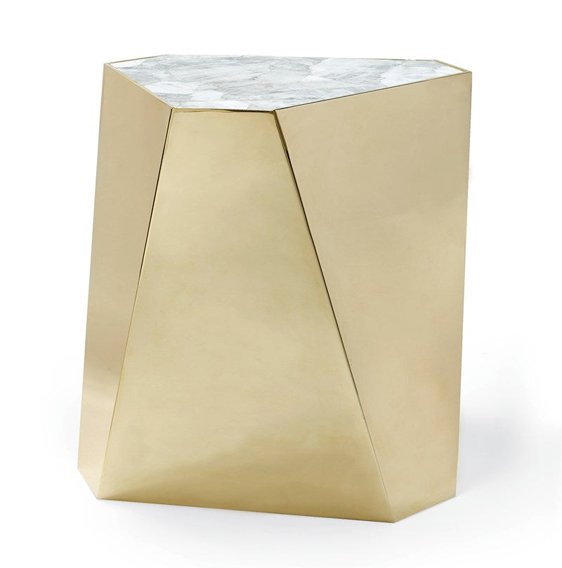 The Contempo Side - Majestic Gold - Sig-416-411 Side Table