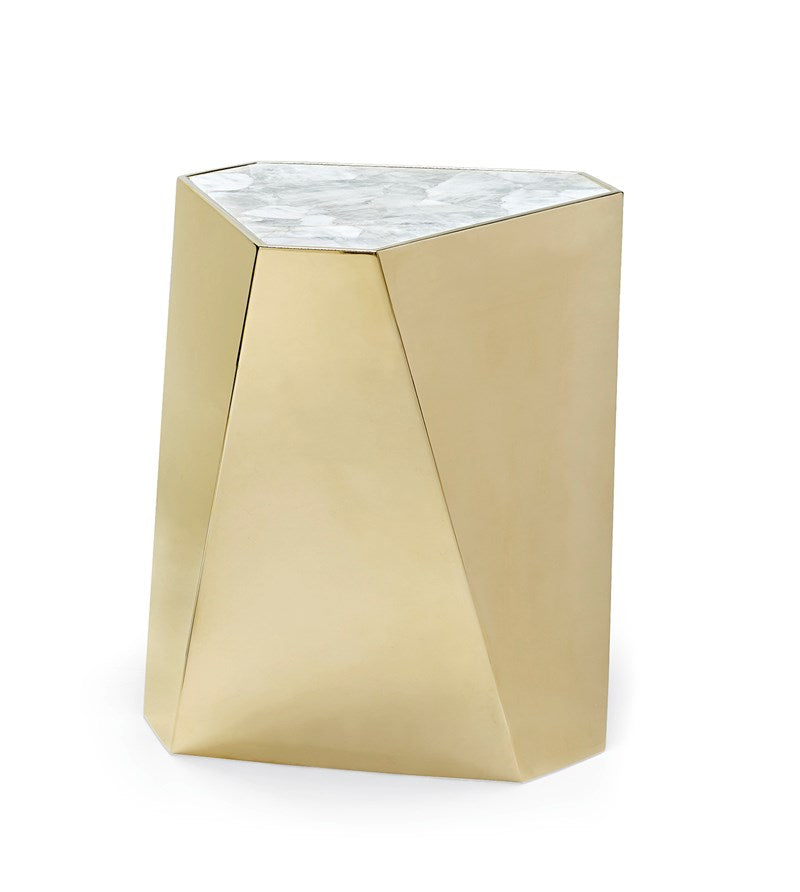 The Contempo Side - Majestic Gold - Sig-416-471 Side Table