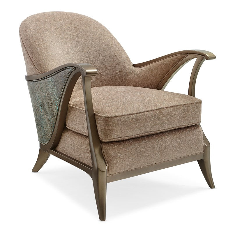 Curtsy - Harvest Bronze Accent Chair