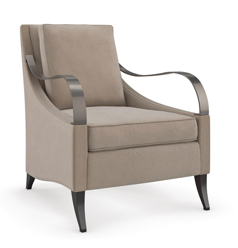 Slippery Slope Accent Chair