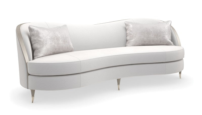 Center Pointe Sofa - Sparkling Argent, Whisper Of Gold - Uph-422-012-A
