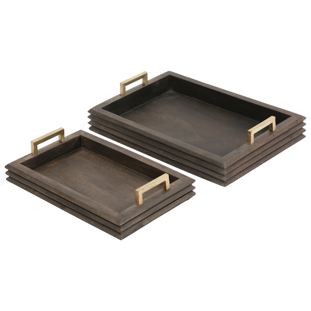 Yucca Tray, Set of 2