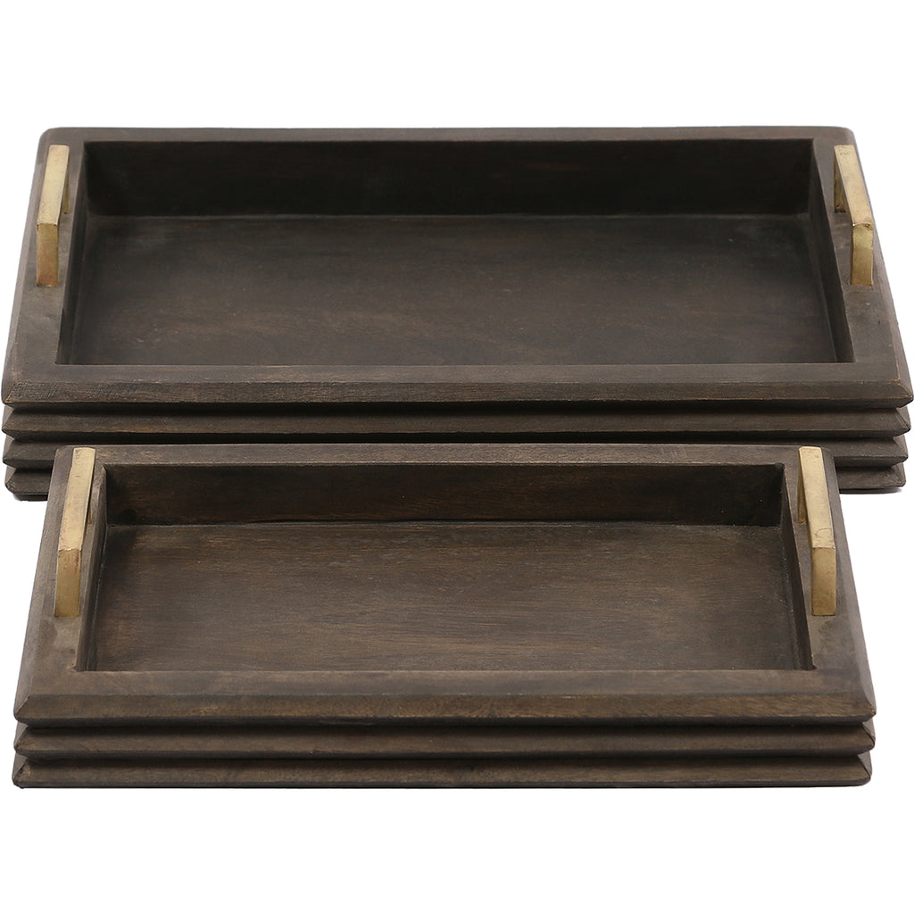 Yucca Tray, Set of 2